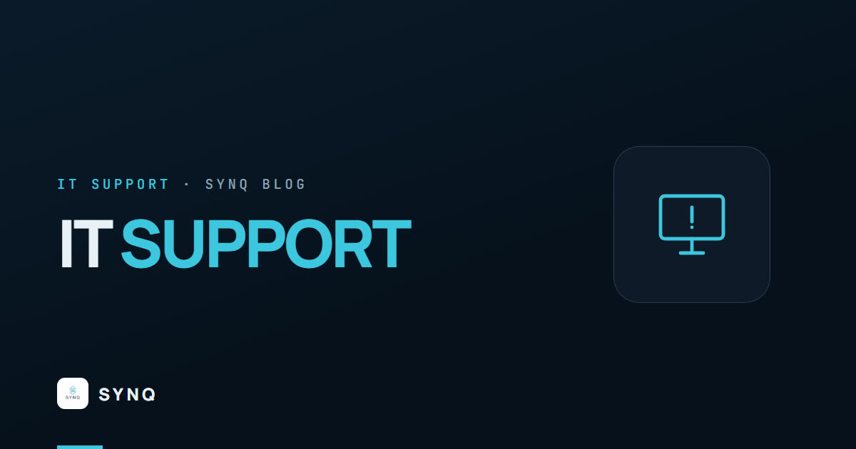 5 Signs Your Business Needs IT Support Now